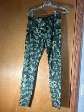 Avia Green Camo Leggings